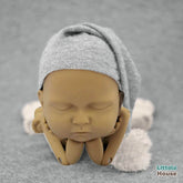 Baby Sleeping Hat | 3M | Light Grey